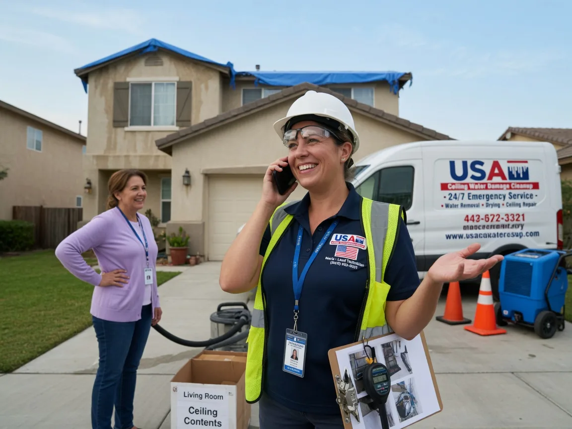 Ceiling Water Damage Restoration Schaller, IA FAQs